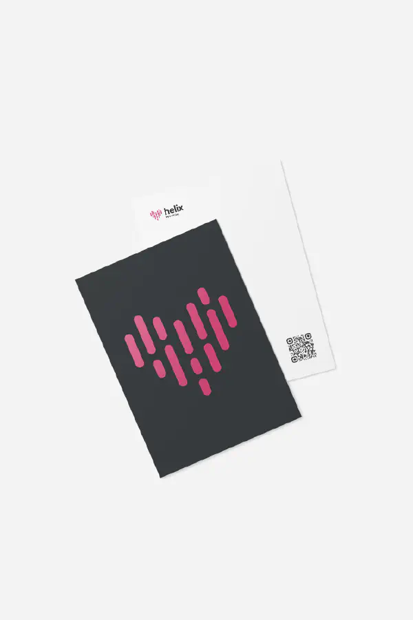 Postkarte – Herz